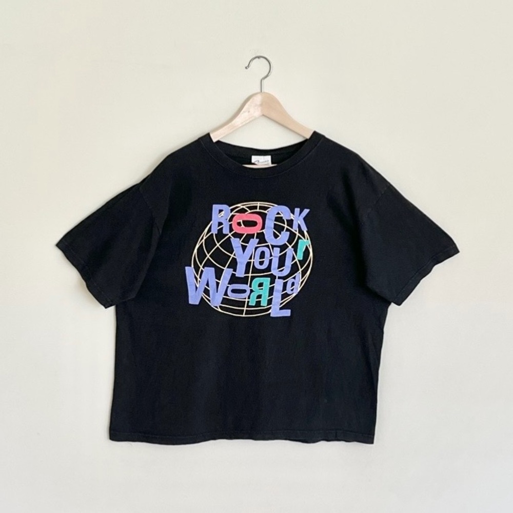 Vintage 90s Rock and Roll Hall of Fame Museum Member Black T Shirt Adult XL